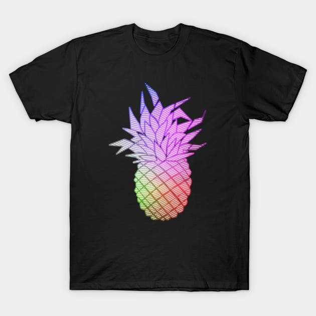 Pineapple T-Shirt by WiliamGlowing